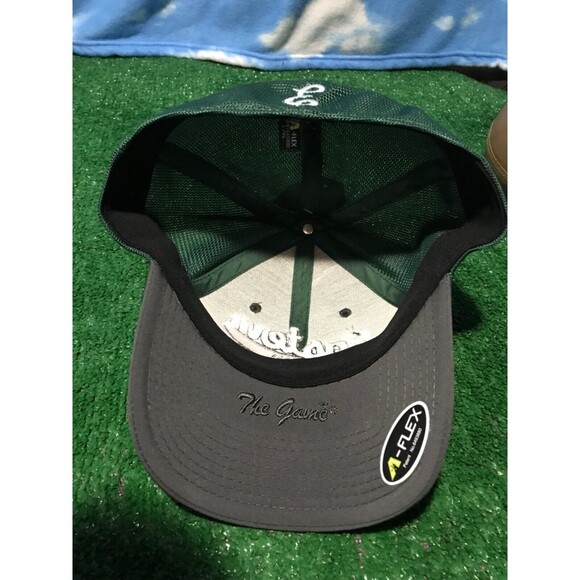 Eastern Michigan Eagles The game Green mesh back Flex fit Fitted Hat Cap L/XL - Picture 4 of 4
